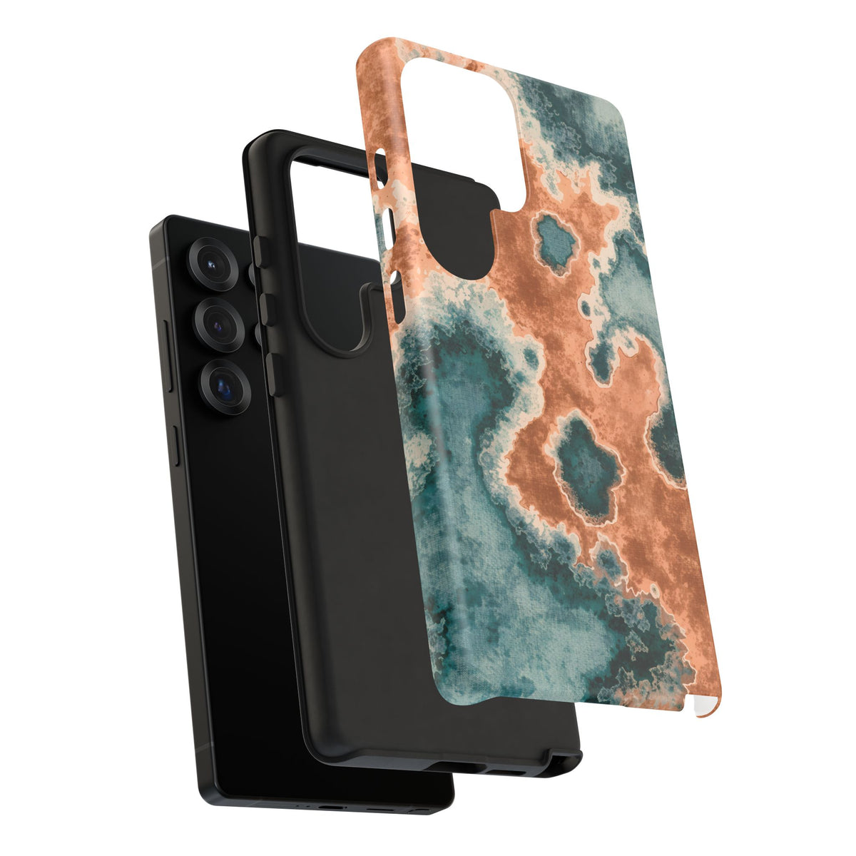 Samsung Galaxy Phone Case - Verdigris Steeple — POD detail: Matte exploded, Samsung Galaxy S25 Ultra
