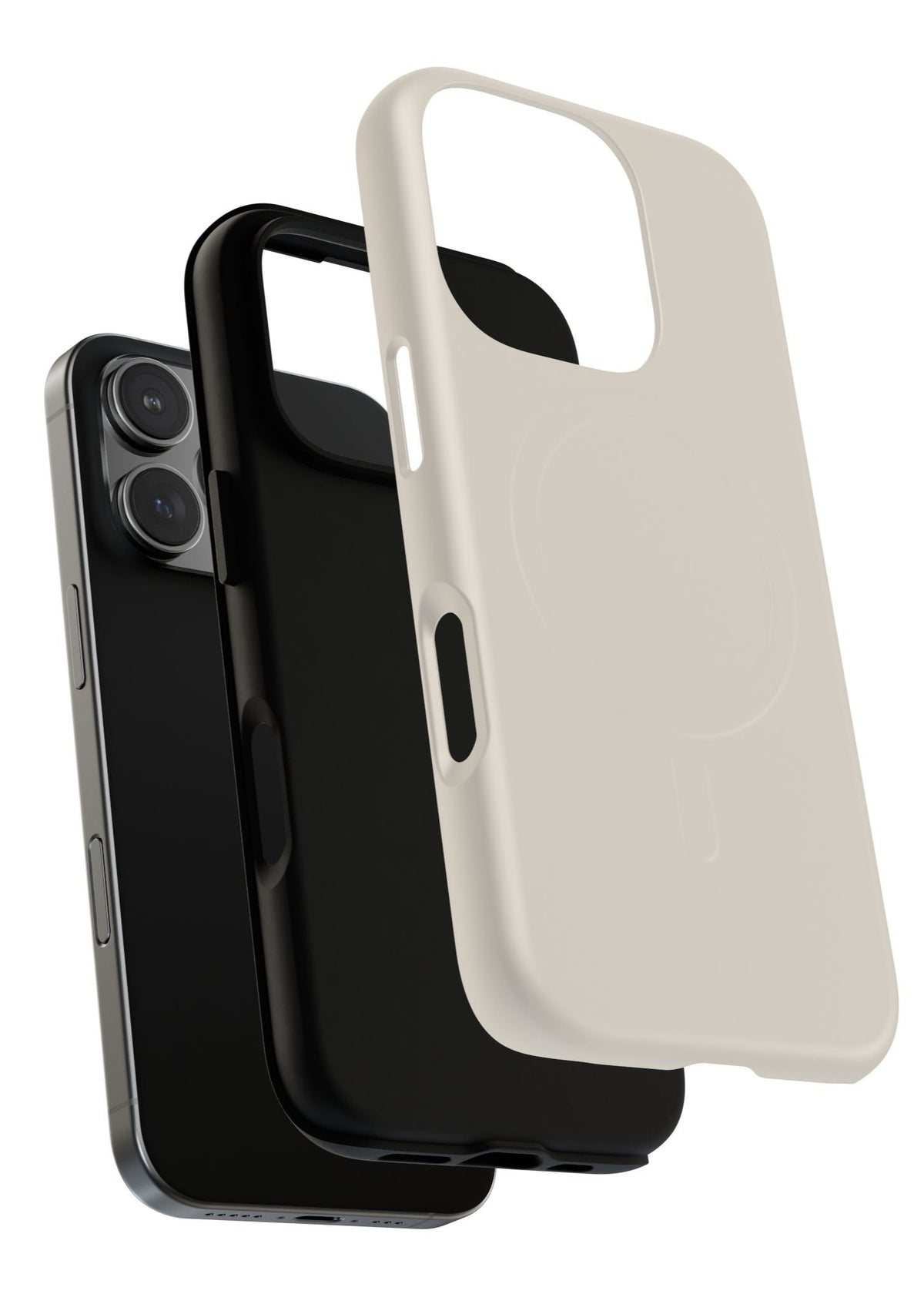 iPhone MagSafe Case - Summit Stone — POD detail: Matte exploded, Product-level
