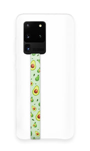 phone strap grip holder avocado green
