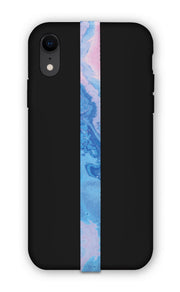 phone strap grip holder river water marble