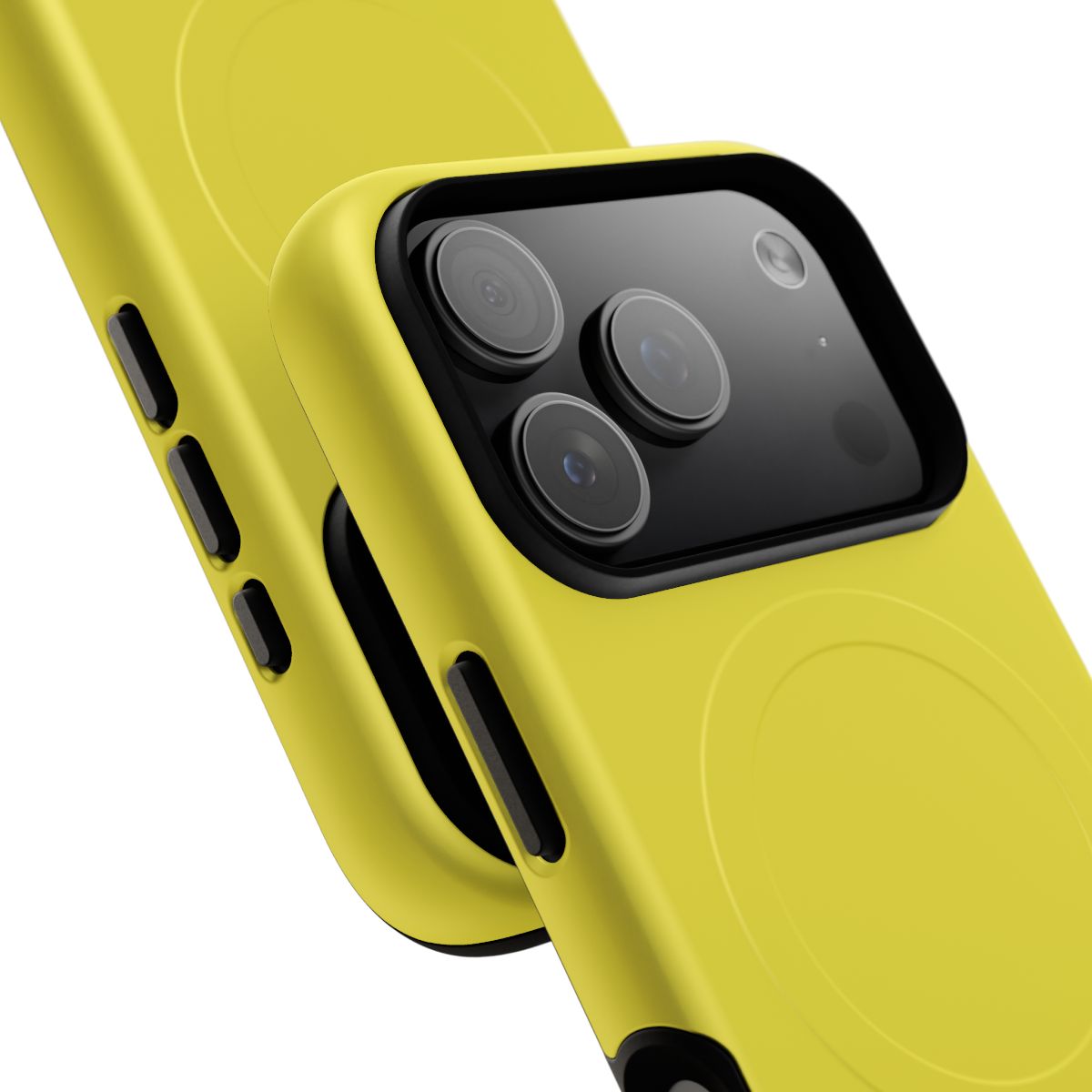 iPhone MagSafe Case - Star Fruit — POD detail: Matte close-up, iPhone 17 Pro