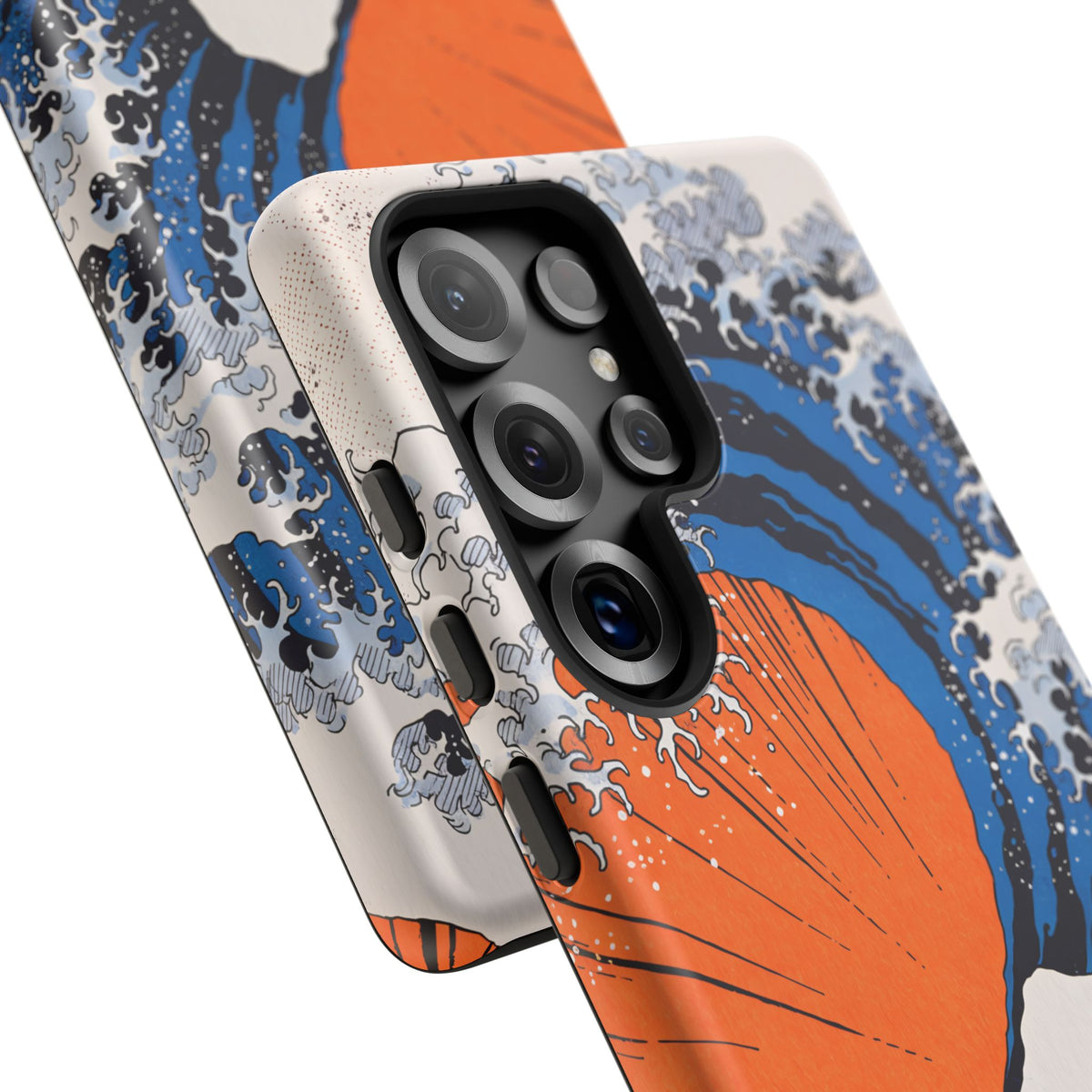Samsung Galaxy Phone Case - Rogue Swell — POD detail: Matte close-up, Samsung Galaxy S25 Ultra