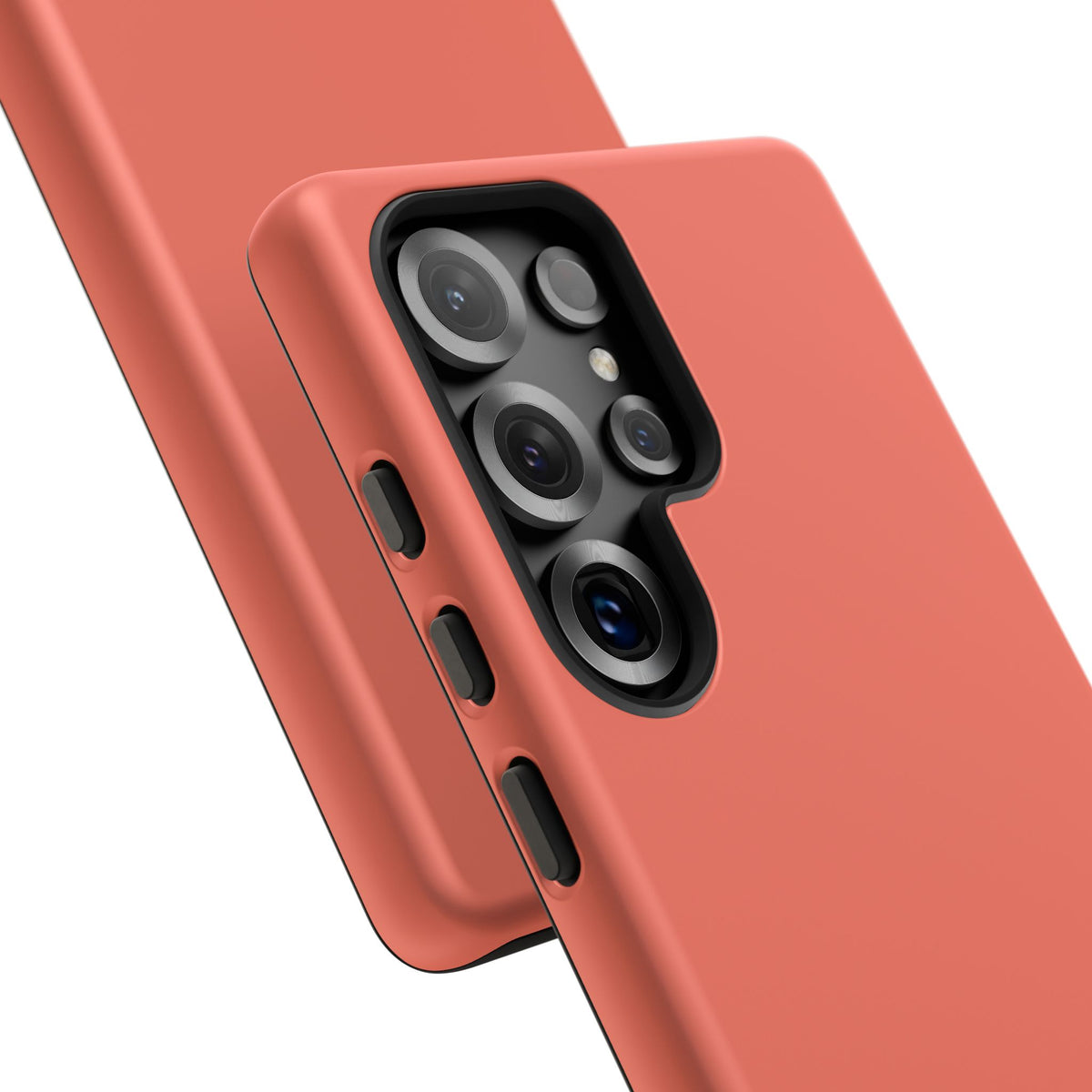 Samsung Galaxy Phone Case - Tangerine — POD detail: Matte close-up, Samsung Galaxy S25 Ultra