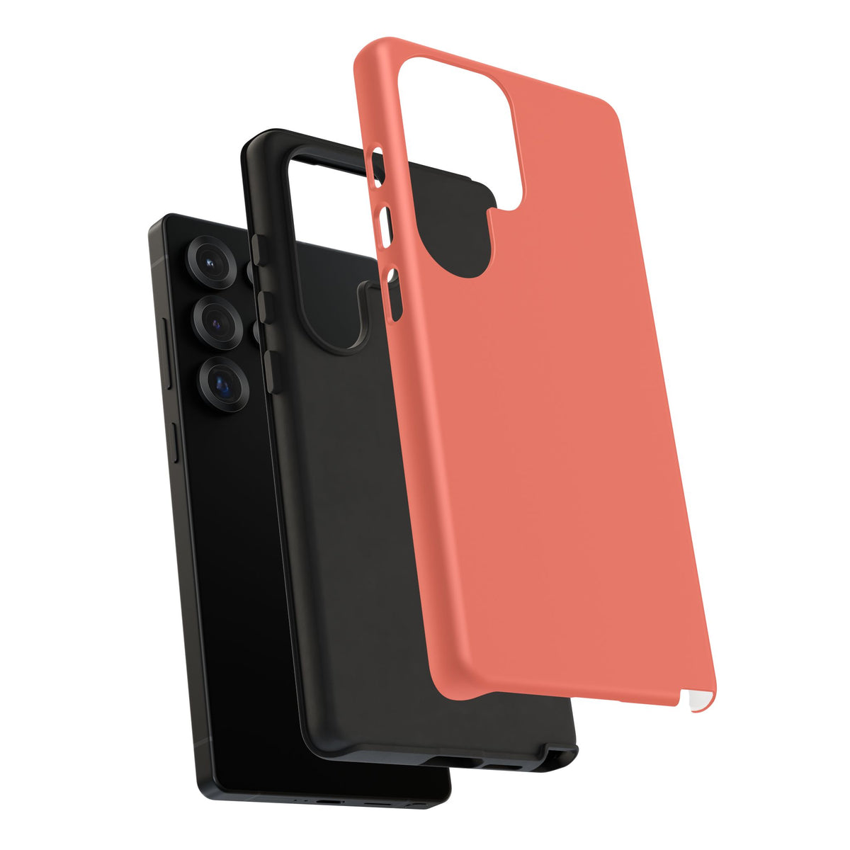 Samsung Galaxy Phone Case - Tangerine — POD detail: Matte exploded, Samsung Galaxy S25 Ultra