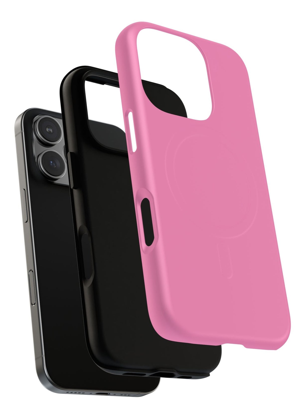 iPhone MagSafe Case - Peony — POD detail: Matte exploded, Product-level