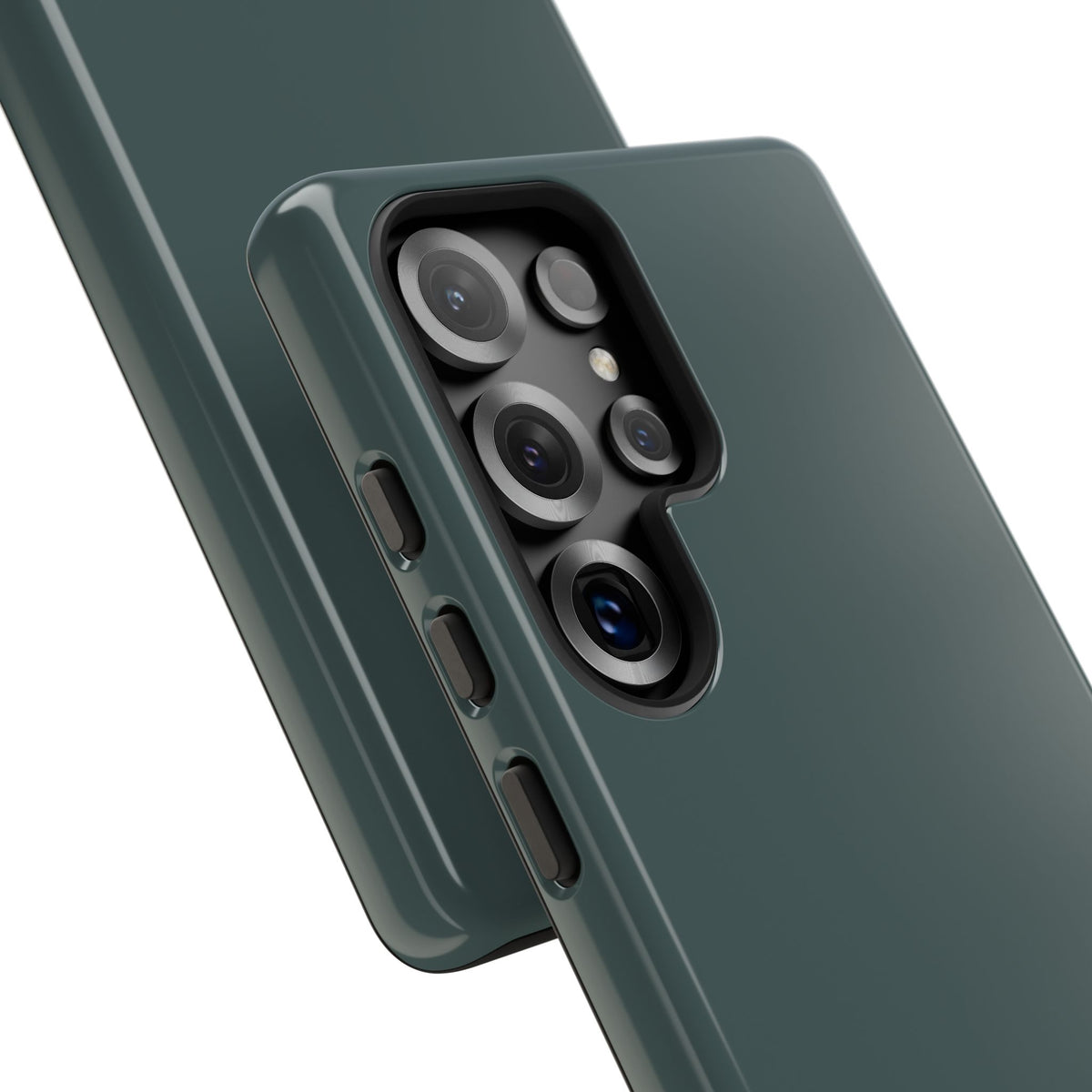 Samsung Galaxy Phone Case - Lake Green — POD detail: Glossy close-up, Samsung Galaxy S25 Ultra