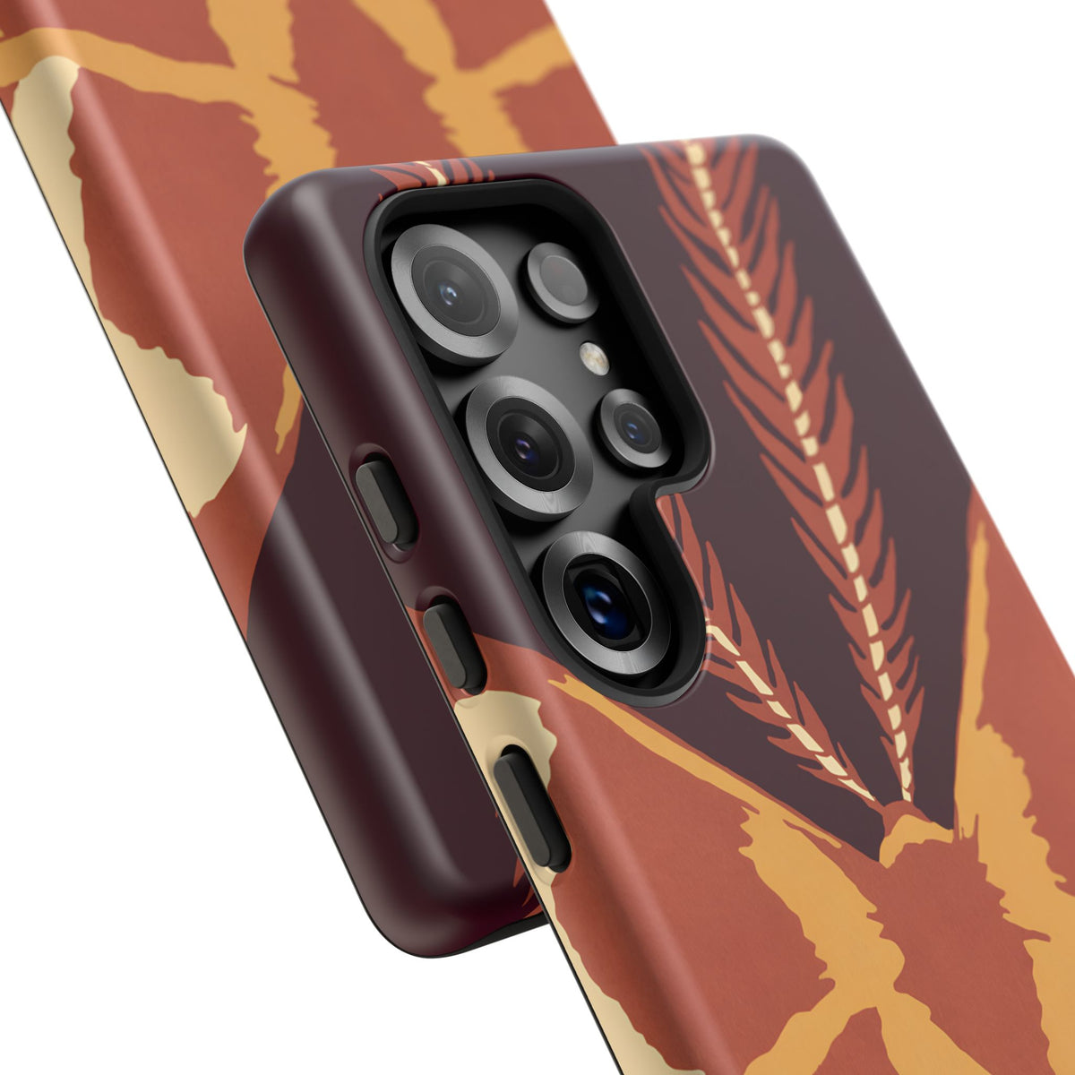Samsung Galaxy Phone Case - Giant Silkwing — POD detail: Matte close-up, Samsung Galaxy S25 Ultra