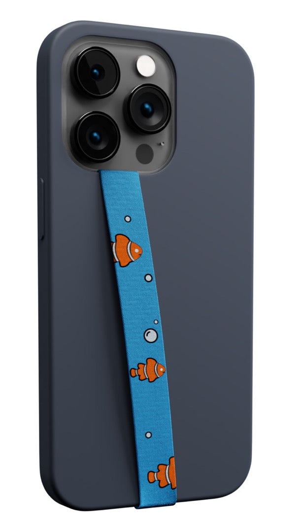 fish phone accessory Clownfish Phone Strap