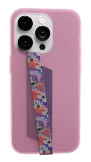 Neon Bloom Phone Strap