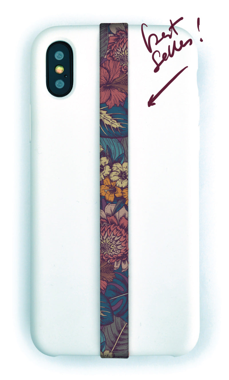 Phone Loops: NonElastic Phone Grip, Phone Strap, Phone Holder for Hand Small, Light & Discreet Phone Loop Cell Phone Holder for Hand Phone