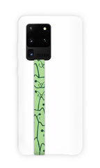 phone strap grip holder cat kitten green