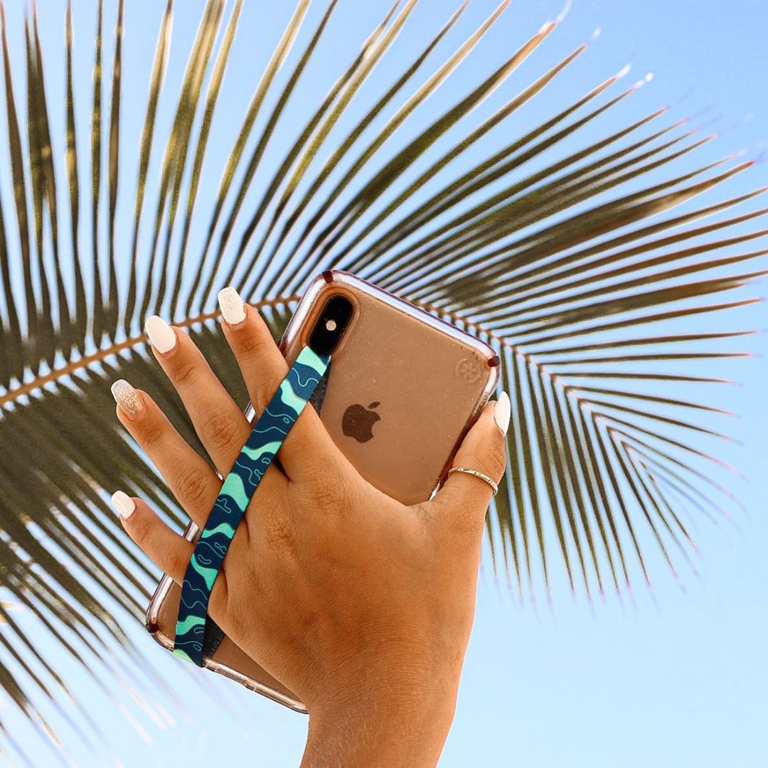Liquid Blue Phone Strap – Phone Loops