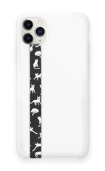 Combo de 4 sangles à téléphone - Midnight, Leopard, Zebra, Meow