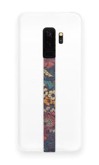 phone strap grip holder flower floral carpet hotel pattern vintage wallpaper