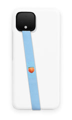 phone strap grip holder peach blue