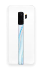 phone strap grip holder water marble blue