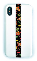phone strap grip holder pizza