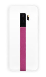 phone strap grip holder petale purple pink