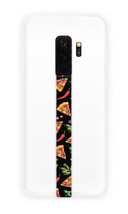 phone strap grip holder pizza