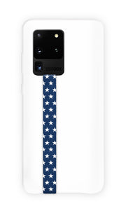 phone strap grip holder stars usa blue