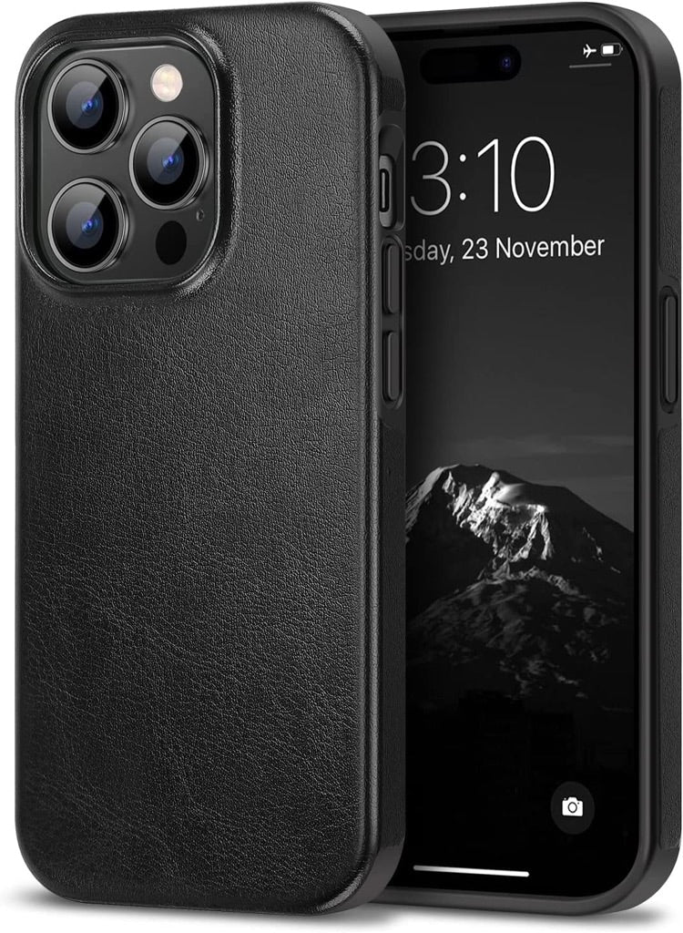 Black Leather iPhone Case iPhone 11 Black Leather iPhone Case iPhone 11